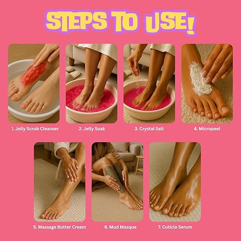 Bodyveda Soo Jelly Crystal Manicure Pedicure Kit