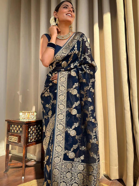 Vasthrlay Banarasi Traditional Saree