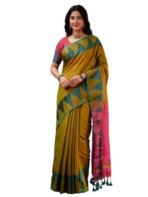 Vasthrlay Handloom Unstitched Grey Ethnic Wear