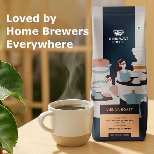 Third Wave Coffee Espresso Vienna Roast Coarse Grind 250g