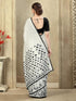 Vasthrlay Womens Printed Unstitched Mauve Saree