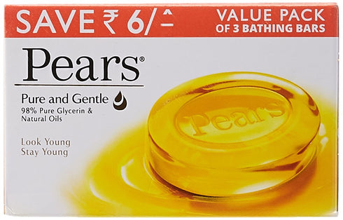 Pears Soap Bars Pure and Gentle