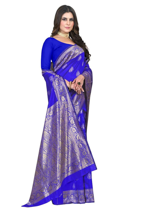 Vasthrlay Women's Royal Kanchipuram Saree