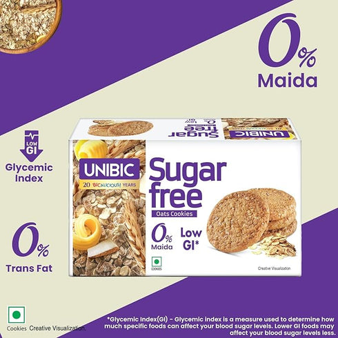 Unibic Sugar Free Oats Cookies