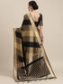 Vasthrlay Banarasi Unstitched Rust Ethnic Wear