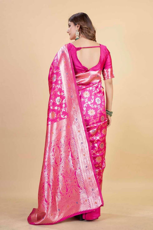 Vsathrlay Kanjivaram Banarasi Festival Wedding Ethnic Wear