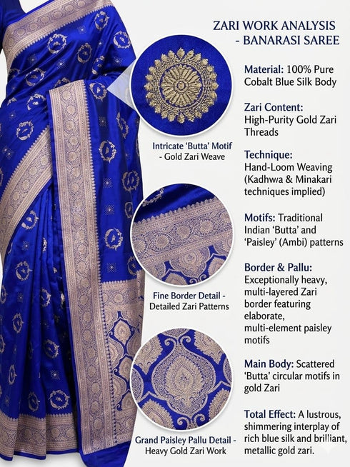 Vasthrlay Banarasi All Butti Weaving