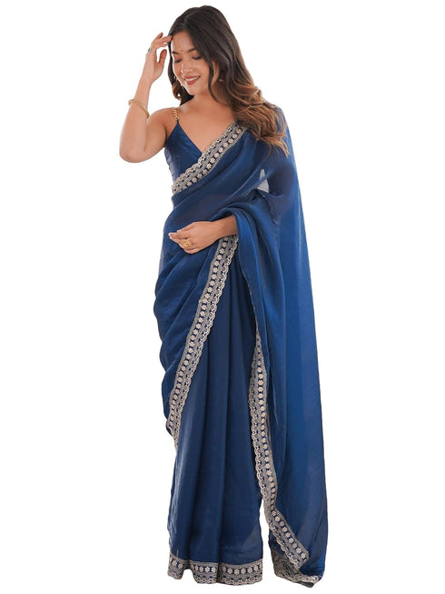 Vasthrlay Embroidered Unstitched Kr Ethnic Wear