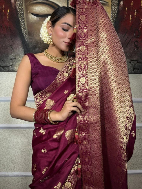 Vasthrlay Kanjivaram Border Saree
