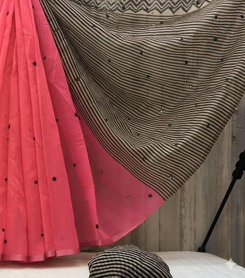 Vasthrlay Striped Detailing Lightweight Unstitched