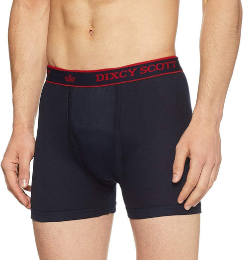 Dixcy Scott Cotton Plain/Solid Assorted Men's Trunk/Underwear - Pack of 5 (#Cross-Trunk-95 CM) (Color & Prints May Vary)