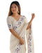 Vasthrlay Sequence Embroidery Unstitched Red Saree