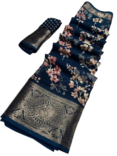 Vasthrlay Kashmiri Saree Unstitched