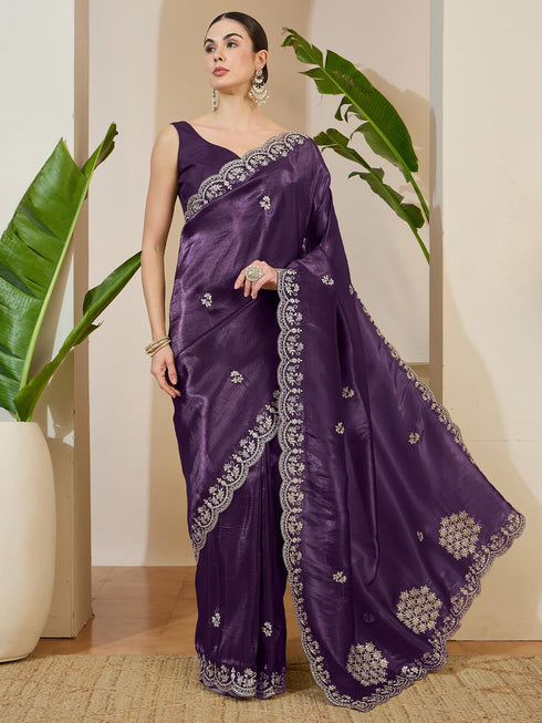 Vasthrlay Embroidered Unstitched Vh Ethnic Wear