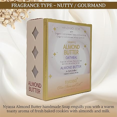 Nyassa Almond Butter Luxurious Handmade Soap