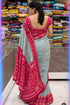 Vasthrlay Bandhani Golden Border Traditional