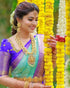 Vasthrlay Banarasi Kanjivaram Az Ys Og Sarkar Blue Ethnic Wear