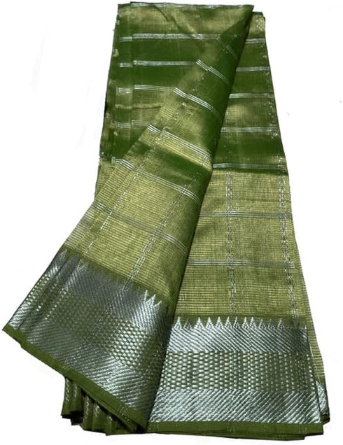 Vasthrlay Nr Handloom Banarasi Lavender Purple