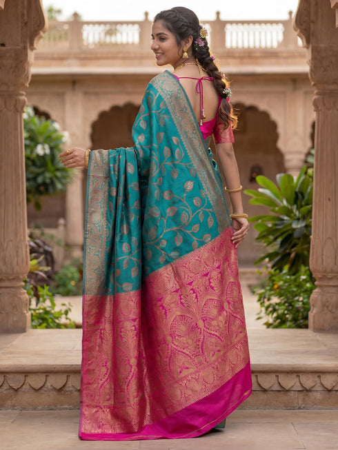 Vasthrlay Kanjivaram Woven Blouse Ethnic Wear