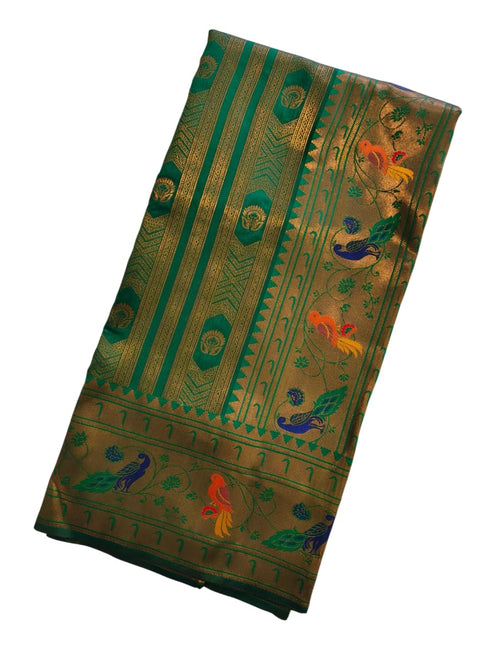 Vasthrlay Kanjivaram Paithani Weaving