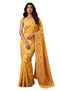 Vasthrlay Yellow Jacquard Saree