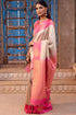Vasthrlay Beige Tussar Woven