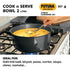 Hawkins Futura 3 Pieces Cookware Set 4 - Hard Anodised Tava