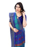 Vasthrlay Womens Cotton Blouse Teal Saree