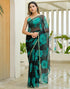 Vasthrlay Chiffon Blouse Maroon Saree