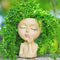 Tomar Decor Resin Face Planter Pot with Drainage Hole