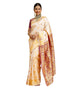 Vasthrlay Banarasi Unstitched Pink Saree