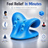 Pulgos Neck Support Stretcher For Pain Relief | Cervical Traction Neck Pillow With 𝐀𝐜𝐮𝐩𝐫𝐞𝐬𝐬𝐮𝐫𝐞 Massage Relaxer