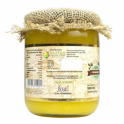 Nutriorg Desi Gir Cow Ghee