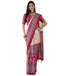 Vasthrlay Printed Tassels Unstitched Maroon Saree