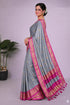 Vasthrlay Traditional Matching Unstitched Orangeblack