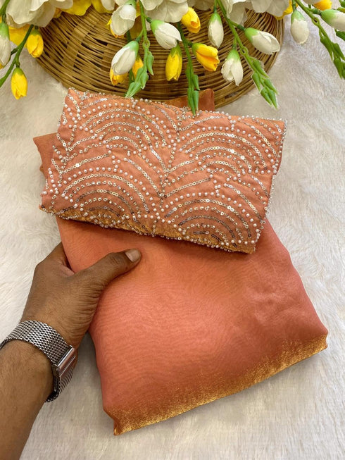 Vasthrlay Embroidery Saree