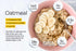 NatureVit Rolled Oats | Gluten-Free| High-Fiber| Protein-Rich Wholegrain Breakfast