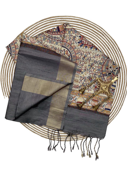 Vasthrlay Tussar Saree Bordar
