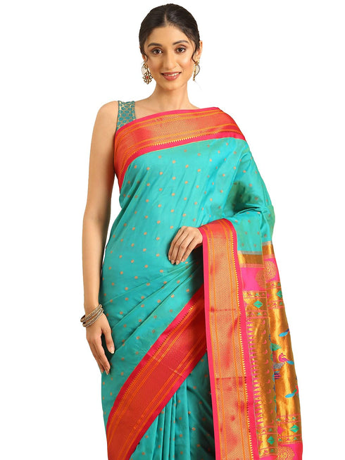 Vasthrlay Paithani Bottle Saree