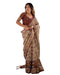 Vasthrlay Handloom Geometric Burgundy Saree