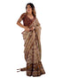Vasthrlay Handloom Geometric Burgundy Saree