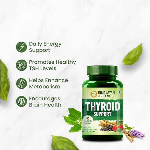 Himalayan Organics Thyroid Support Capsules