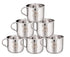Stainless SteelTea & Coffee Cup | Set of 6