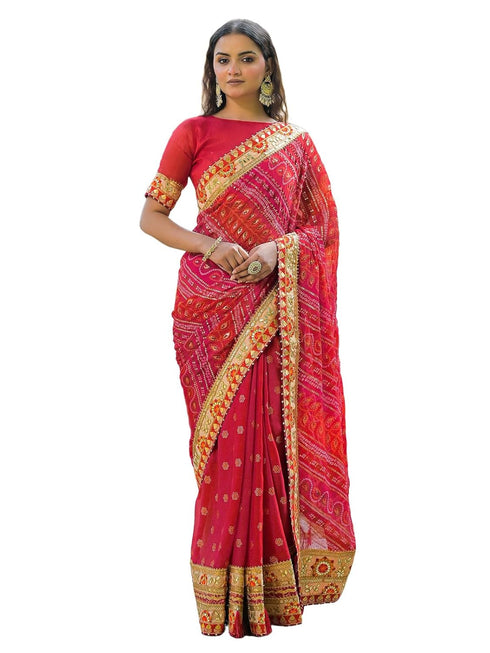Vasthrlay Georgette Grey Saree