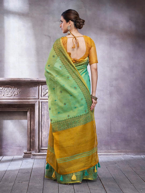 Vasthrlay Printed Unstitched Hs Ethnic Wear