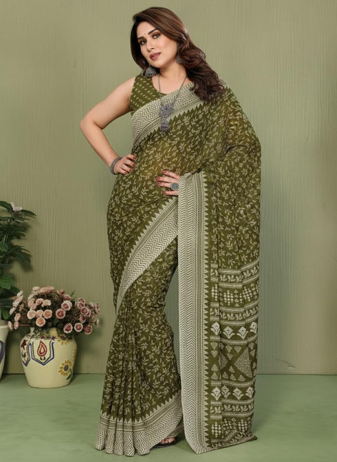 Vasthrlay Georgette Traditional Ethinic Az Ys Vaidika Ethnic Wear