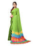 Vasthrlay Bandhani Printed Unstitched Red Saree