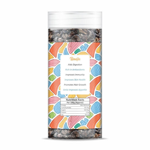 NatureVit Dried Amla Lightly Salted| Vitamin C-Rich Snack