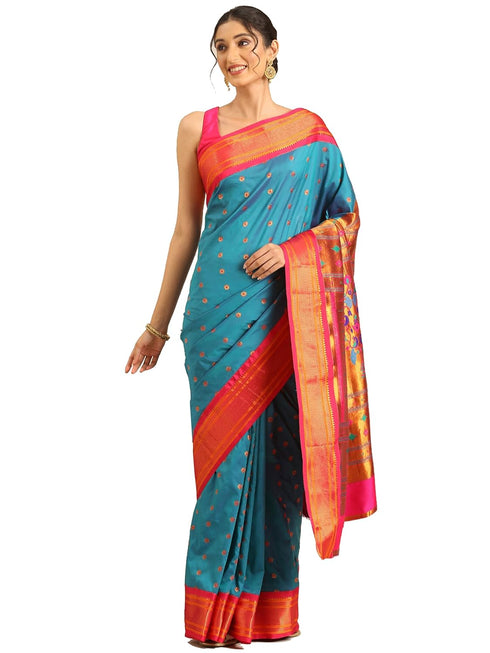 Vasthrlay Paithani Bottle Saree