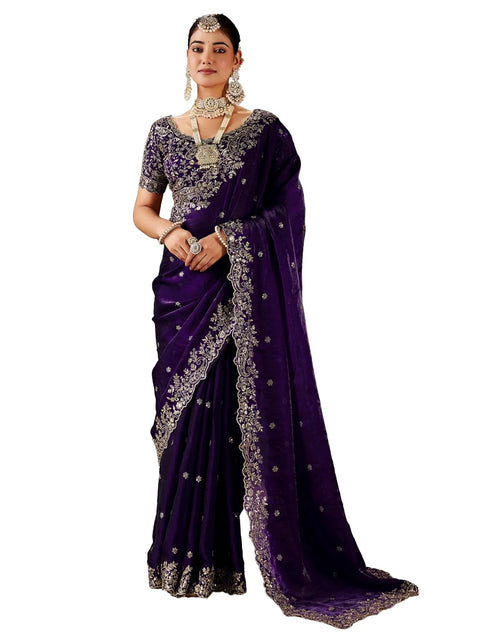 Vasthrlay Embroidered Traditional Embellished Applique Bollywood